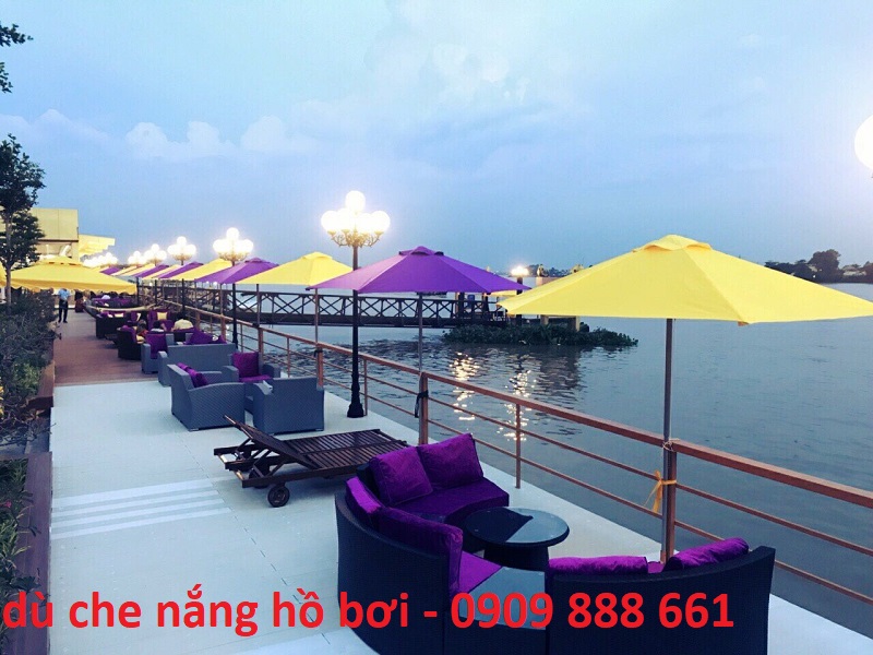 dù che nắng hồ bơi